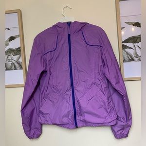 Colombia Child Rain Jacket Purple 14/16
